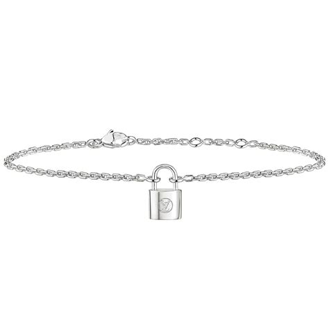 lv silver locket unicef silver bracelet|louis lockit silver bracelet.